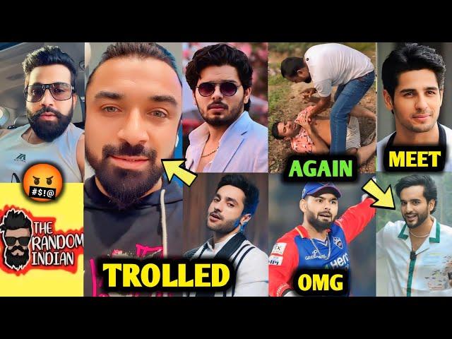 WTF! Ajaz Khan Trolled By Youtubers, Puneet Superstar, Rishab Pant, Fukra Insaan Meet Sidharth