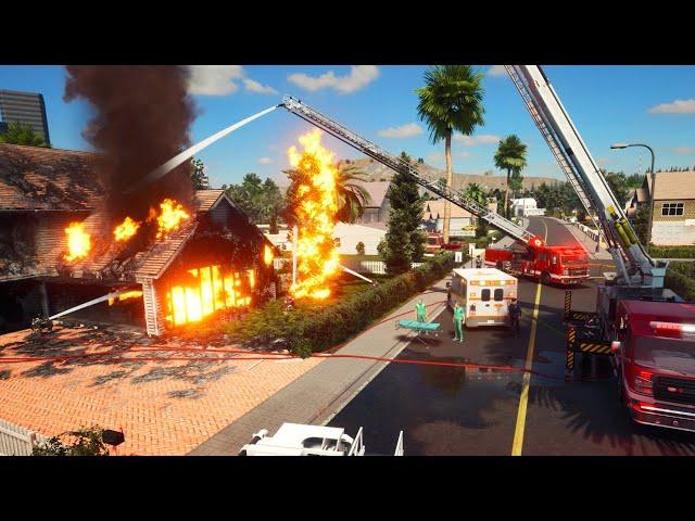 NEW - IS THIS THE BEST Multiplayer Firefighting Simulator?? | Firefighting Simulator – The Squad