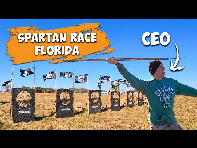 Spartan Race with Joe De Sena - Central Florida  2024 (All Obstacles)