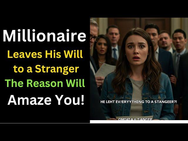 Millionaire Leaves His Will to a Stranger—The Reason Will Amaze You!