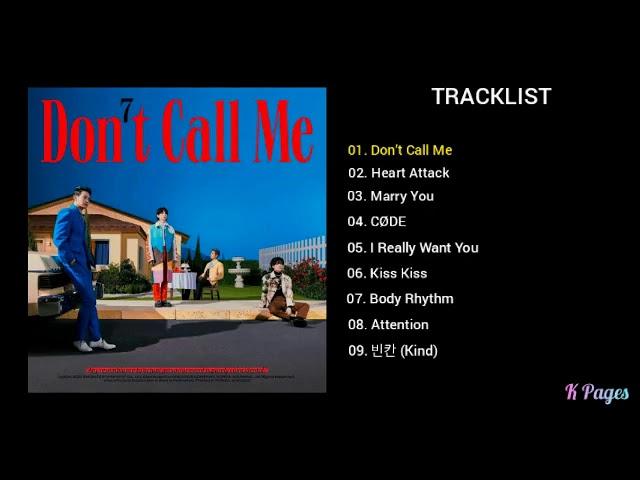 [Full Album] SHINee The 7th Album ‘Don’t Call Me’