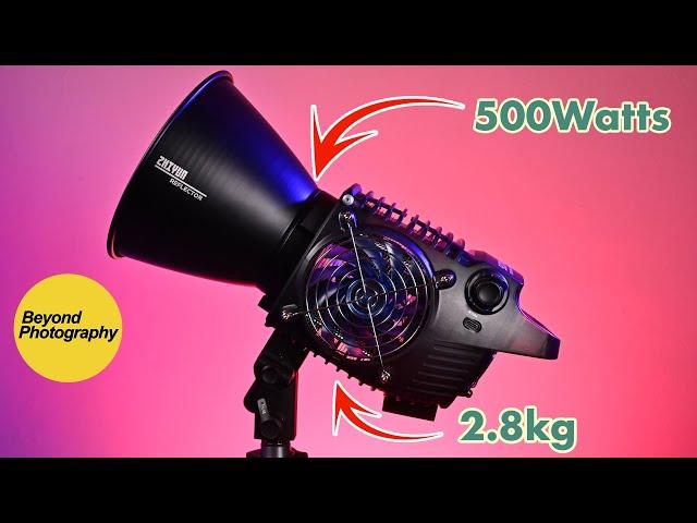 The Zhiyun MOLUS B500 LED Light !!!!!