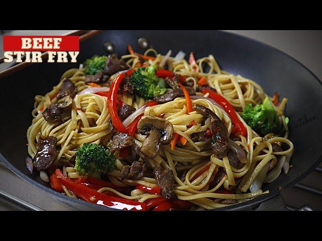 beef and vegetable stir fry with pasta - Nanaaba’s beef recipes dinner ideas