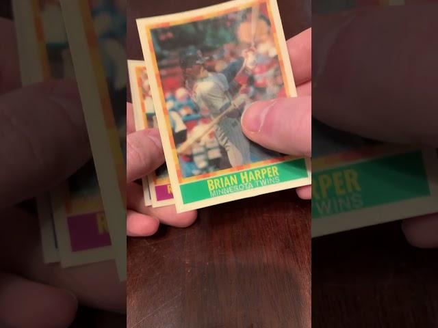 HOF HIT from 1990 Sportflics Baseball Pack! #shorts #junkwax #rippingpacks