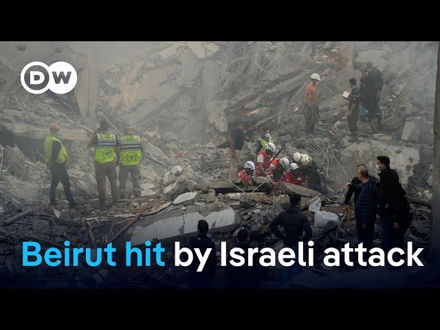 Israeli strike kills several people in Lebanon | DW News