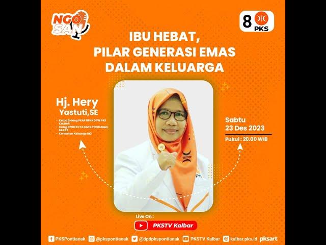 IBU HEBAT, PILAR GENERASI EMAS DALAM KELUARGA | Ngosan Eps. 58