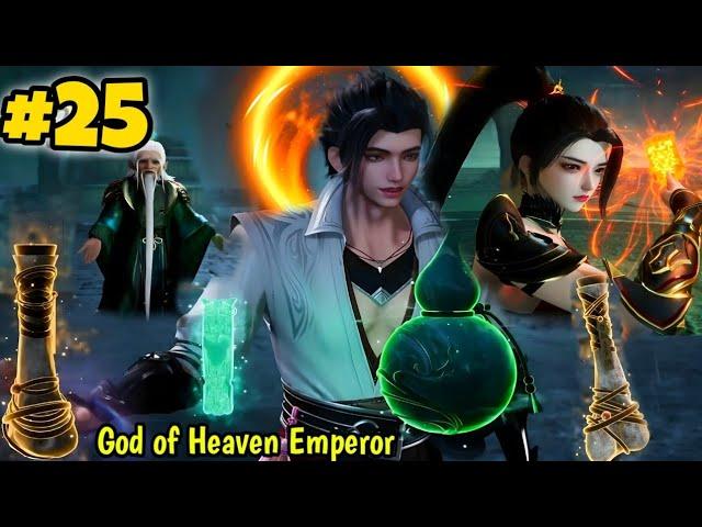 God of Heaven Emperor Part 25 Explained in Hindi || Series Like Soul land  | New Anime Hindi