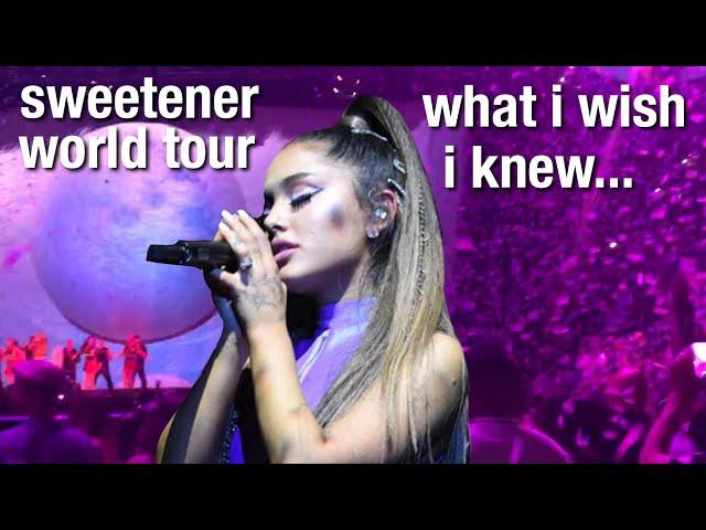 ARIANA GRANDE SWT: ADVICE & TIPS