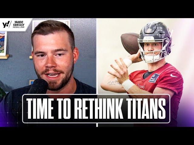 Why it's time to THROW OUT typical thoughts about the TITANS | Fantasy Football Show | Yahoo Sports