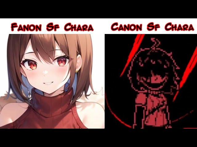 Fanon Storyfell chara vs Canon Storyfell Chara