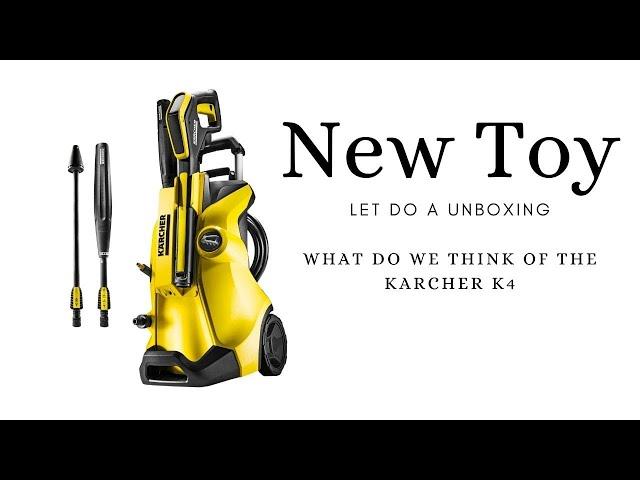 Unboxing | Karcher K4 Pressure washer