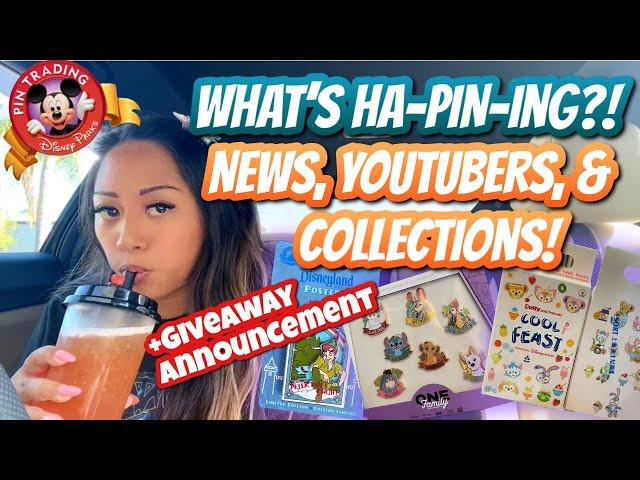 Disney Pin Trading News +MORE! | #Giveaway Announcement 