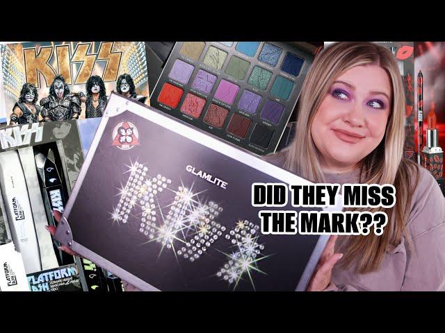 GLAMLITE Just Launched a KISS Makeup Collection!! Let's Try It!