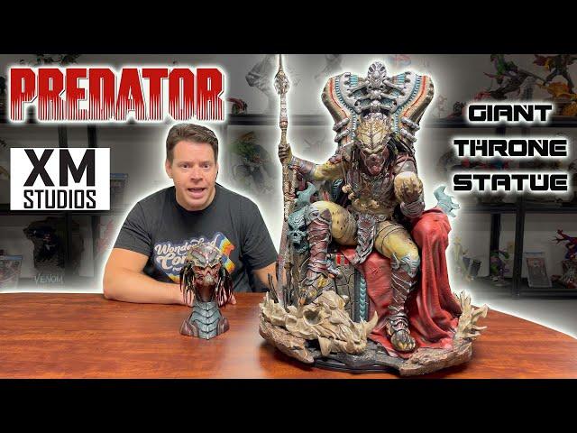 GIANT KING PREDATOR on Throne Statue Review from XM Studios