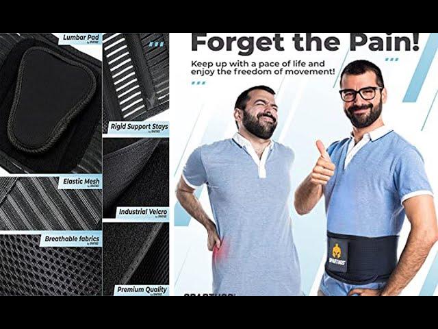 Back Brace by Sparthos - Immediate Relief from Back Pain |riverbluez.com