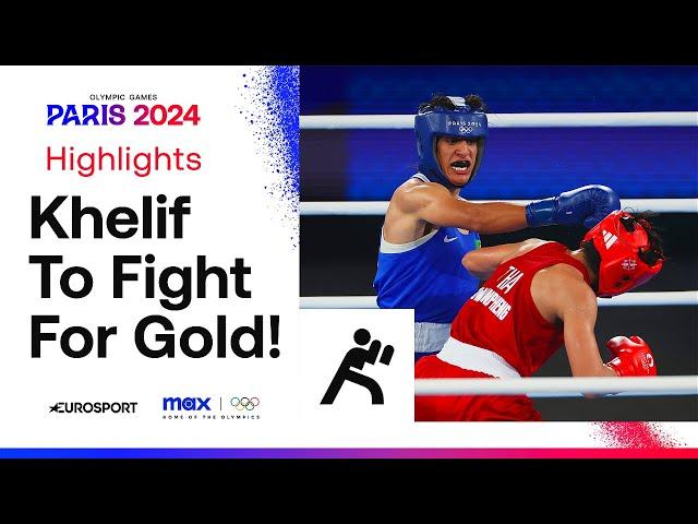 Algeria's Imane Khelif cruises into women’s boxing final with dominant victory  | #Paris2024