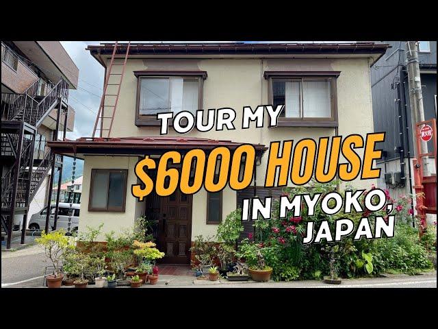 Tour my $6000 USD house in Japan