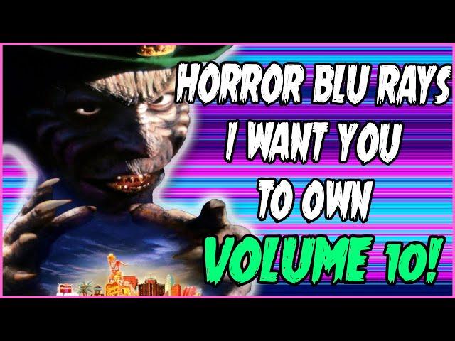 Horror Blu Rays I Want You To Own | Volume 10 | Christian Hanna Horror