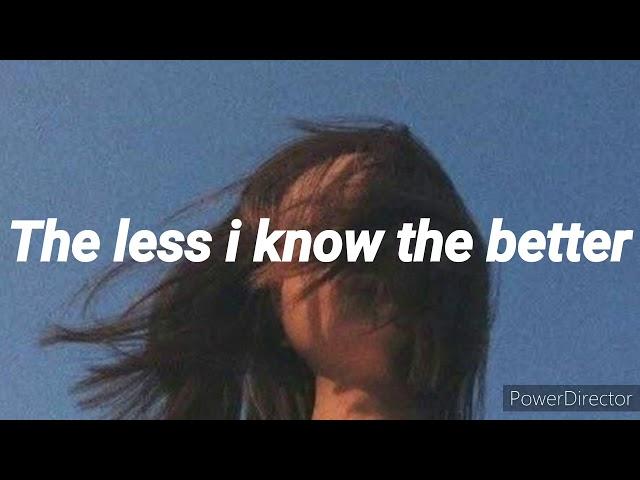 The less i know the better X Sexy back - Tame Impala & Justin Timberlake (female version)