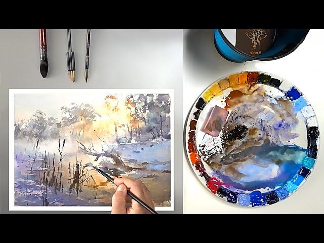 Free Watercolor Demonstration by Igor Sava