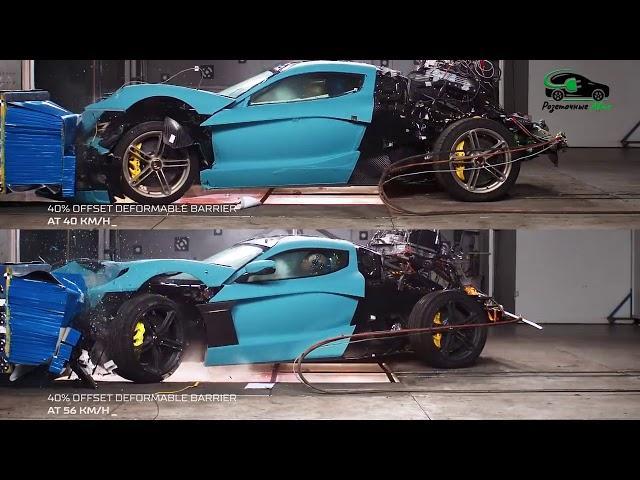 Два прототипа Rimac C_Two стоимостью 2,1 млн долларов каждый разбили на краш-тесте