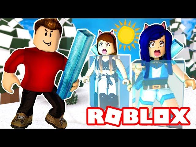 FREEZING EVERYONE IN ROBLOX! | Roblox Icebreakers