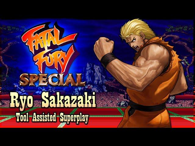 【TAS】FATAL FURY SPECIAL (GAROU DENSETSU SPECIAL) - RYO SAKAZAKI (REMAKE)