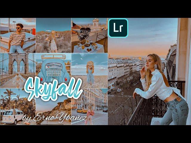 Skyfall Lightroom Preset - Free Lightroom Mobile Preset Free Dng Xmp - Sky Blue Tone