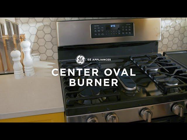 GE Appliances Range with Center Oval Burner