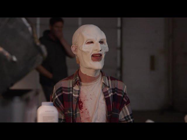 Art the Clown time lapse makeup transformation