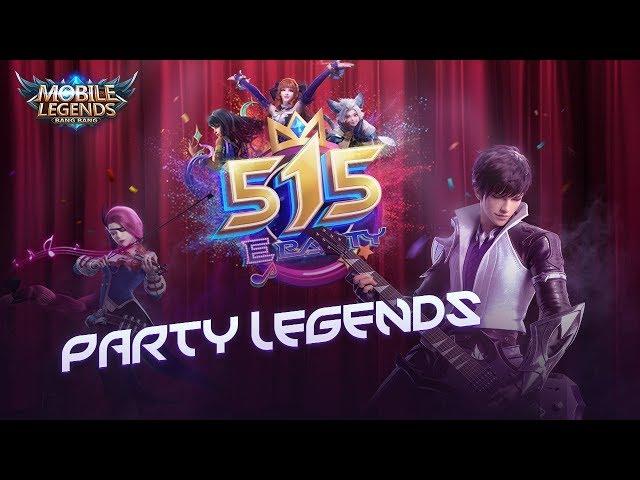 Pro Edited version  |515 PARTY FULL SONG MUSIC VIDEO MOBILE LEGENDS SONG 2020