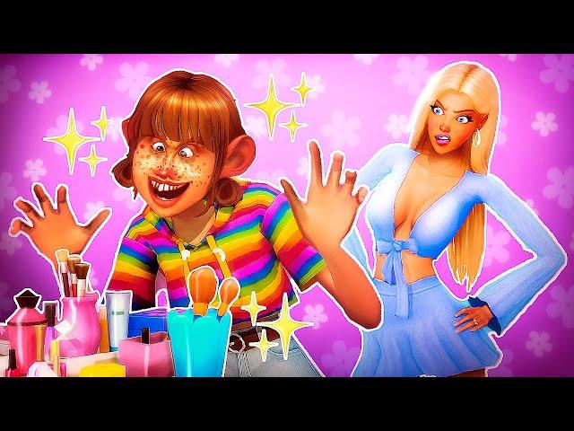 UGLY SISTER STOLE MY MAKE UP SIMS 4 STORY