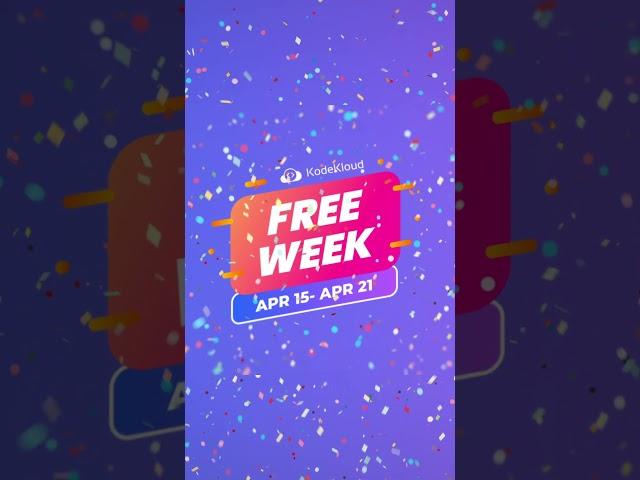 KodeKloud Free Week - All Premium Courses And Labs Are 100% Free For A Week