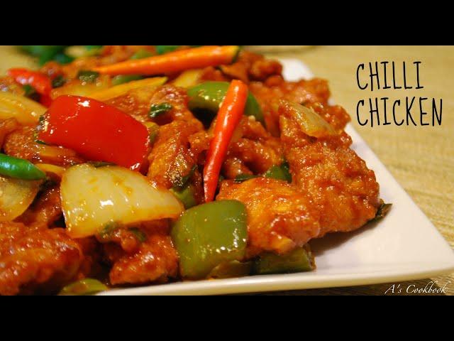 Easy Chilli Chicken Recipe (Indo-Chinese)