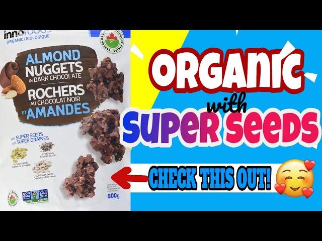 Innofoods-Organic-Almond Nuggets-Dark Chocolate 500g