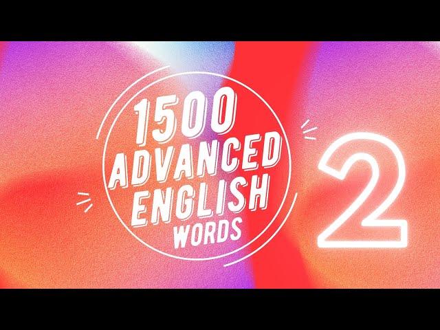 1500 SAT Vocab Words You Must Know | Word list 2