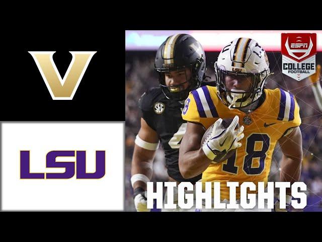 Vanderbilt Commodores vs. LSU Tigers | Full Game Highlights | ESPN College Football