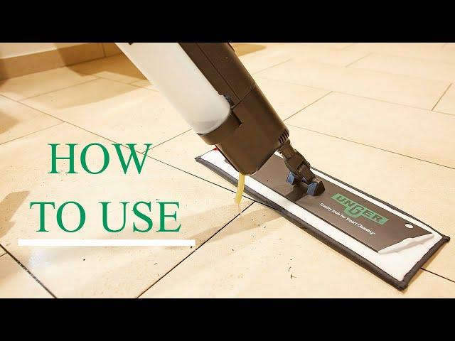 How to use the UNGER erGO! clean floor cleaning system