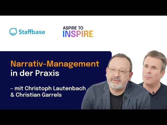 Wie sieht Narrativ-Management in der Praxis aus?