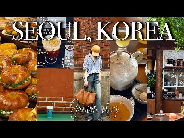 Korea Travel Vlog| Best cafe, Korean Food, Aesthetic  Shop, Cosmetics | SEOUL