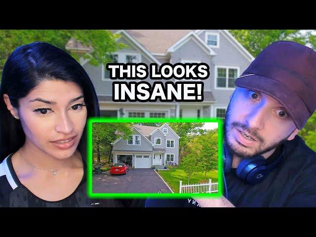 Brits React to $1,000,000 American House Tour!