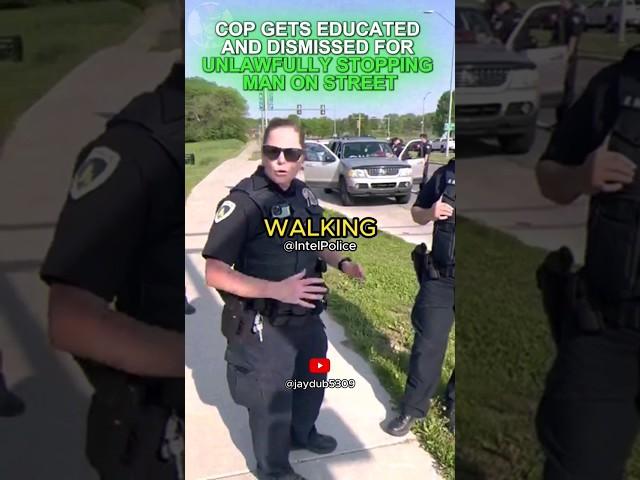 Cop Gets Rightfully Dismissed for Unlawful Street Stop