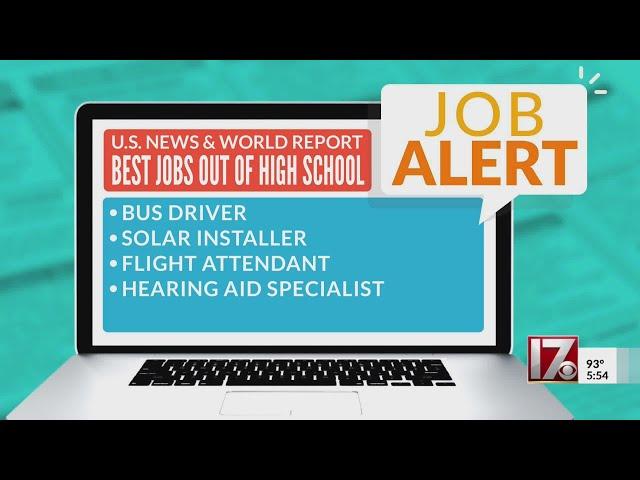 Job Alert: High School Degree Jobs