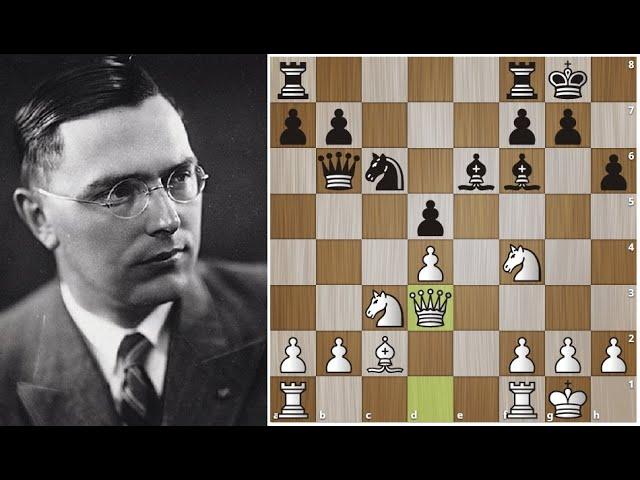Макс Эйве избивает в 20 ходов Бобби Фишера! Шахматы.