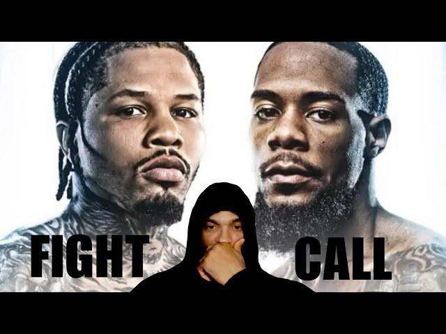 GERVONTA DAVIS VS LAMONT ROACH FIGHT CALL (THANKS TO RICH PARIS AND ERIC O)