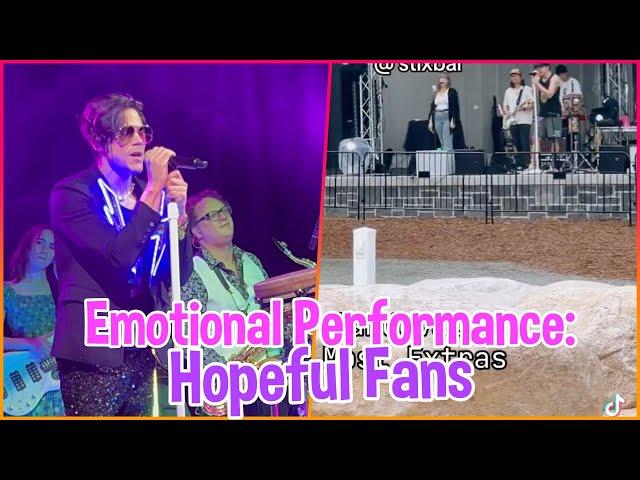 Tom Sandoval's Emotional Performance: Fans Hope for More Than Just a Soundcheck