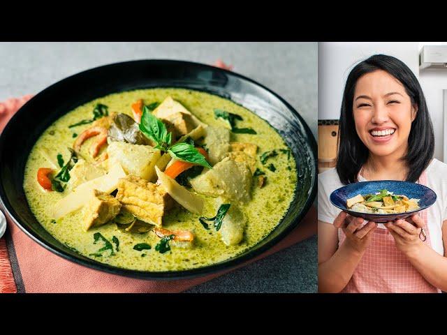 Amazing Thai Green Curry for Vegan Skeptics 