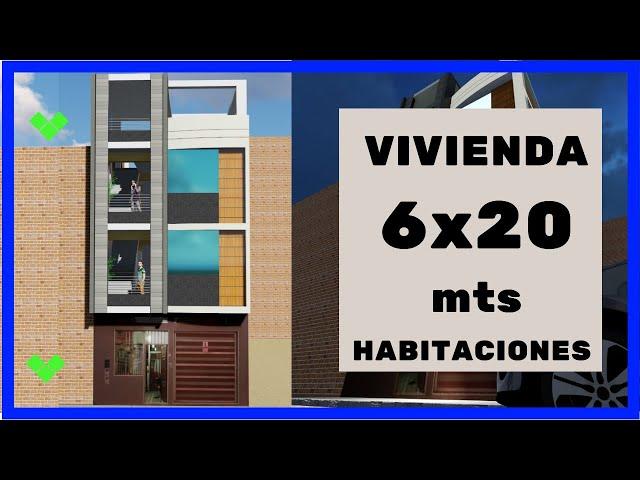 REMODELACION VIVIENDA 6X20 - HABITACIONES