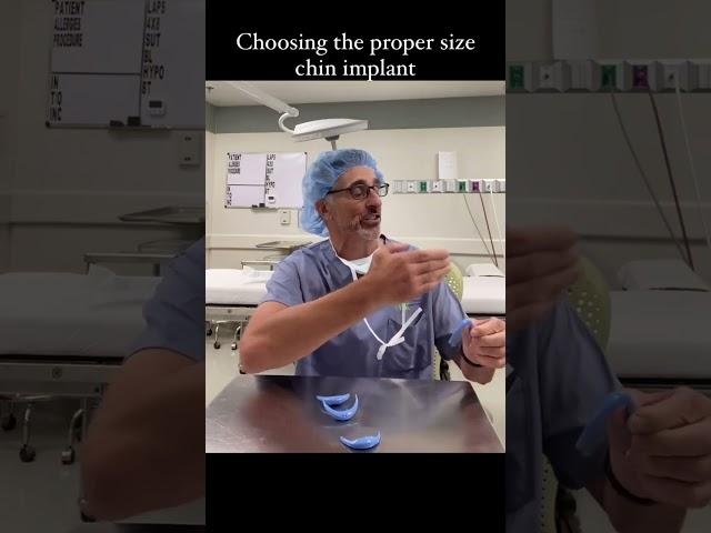 Choosing The Proper Size Chin Implant | Explained By Dr. Schoenfeld