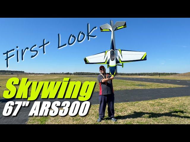 Skywing 67" ARS300 PnP RC Plane Review • ONE HOUR BOX TO SKY